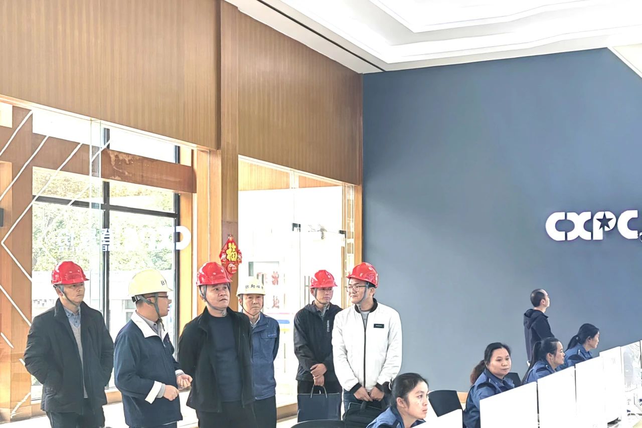 红河州生态环境局王应波副局长莅临澄星股份弥勒工厂走访调研
